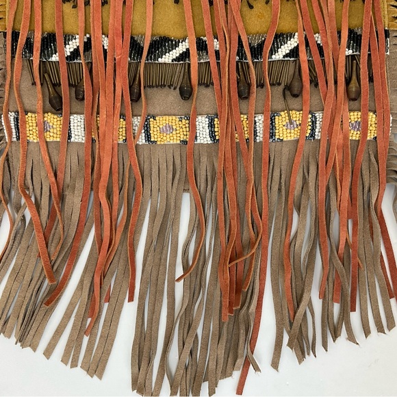 Free People Sundown Aztec Suede Fringe Purse - Picture 6 of 16